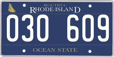 RI license plate 030609