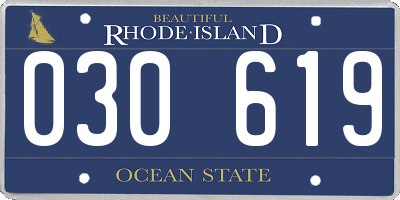 RI license plate 030619