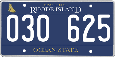 RI license plate 030625