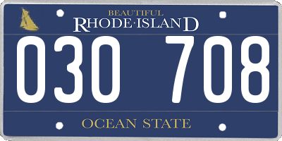 RI license plate 030708