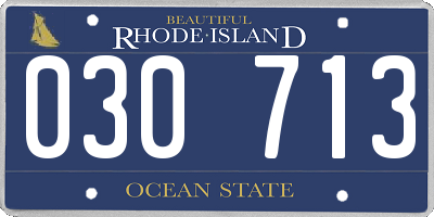 RI license plate 030713