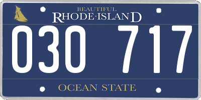 RI license plate 030717