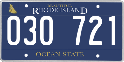 RI license plate 030721