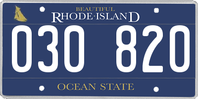 RI license plate 030820