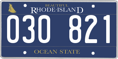 RI license plate 030821