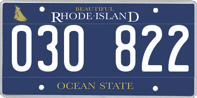 RI license plate 030822
