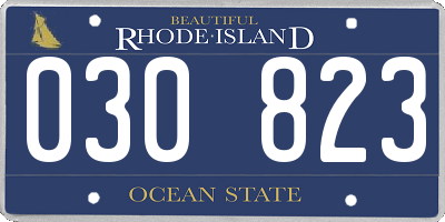 RI license plate 030823