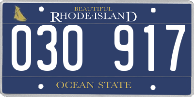 RI license plate 030917