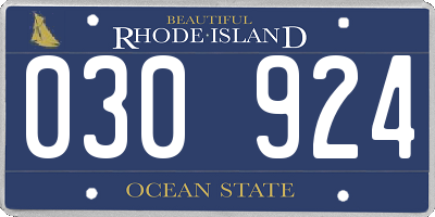 RI license plate 030924
