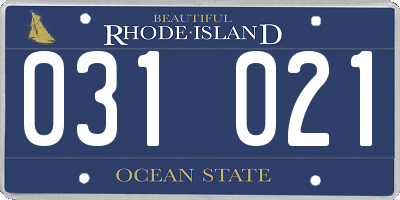 RI license plate 031021