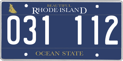 RI license plate 031112