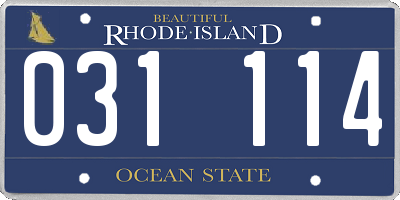 RI license plate 031114