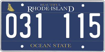 RI license plate 031115