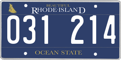 RI license plate 031214