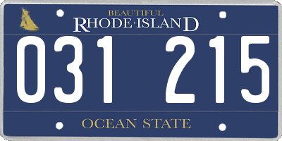 RI license plate 031215