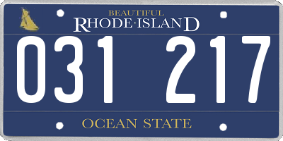 RI license plate 031217