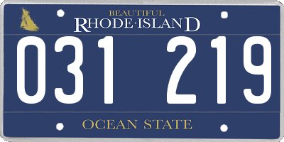 RI license plate 031219
