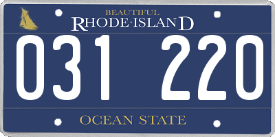 RI license plate 031220