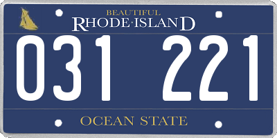 RI license plate 031221