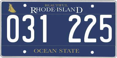 RI license plate 031225