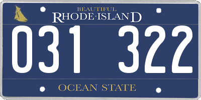 RI license plate 031322