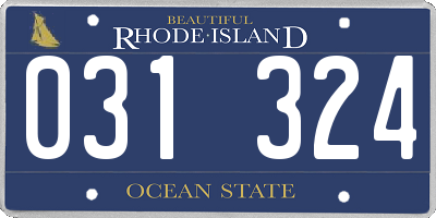 RI license plate 031324