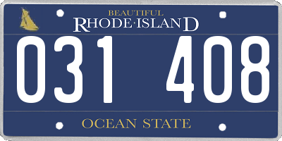 RI license plate 031408