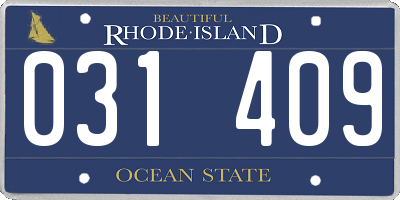 RI license plate 031409