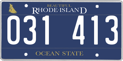 RI license plate 031413