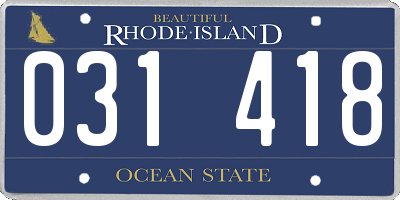 RI license plate 031418