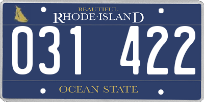 RI license plate 031422