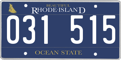 RI license plate 031515