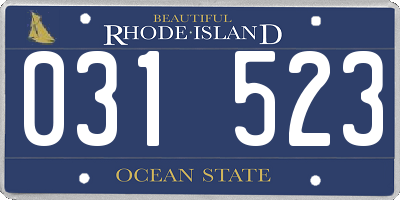 RI license plate 031523