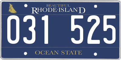 RI license plate 031525
