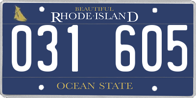 RI license plate 031605