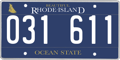 RI license plate 031611