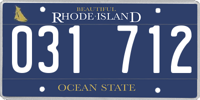 RI license plate 031712