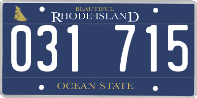 RI license plate 031715