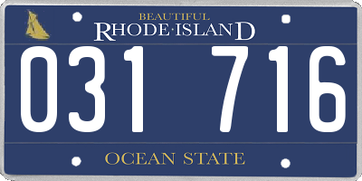 RI license plate 031716