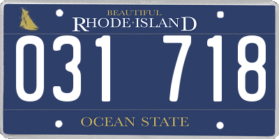 RI license plate 031718