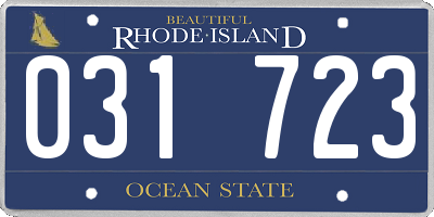 RI license plate 031723