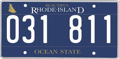 RI license plate 031811