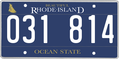 RI license plate 031814