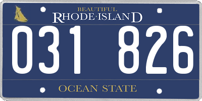 RI license plate 031826