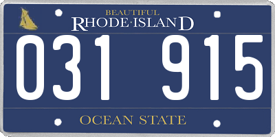 RI license plate 031915