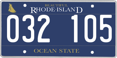 RI license plate 032105