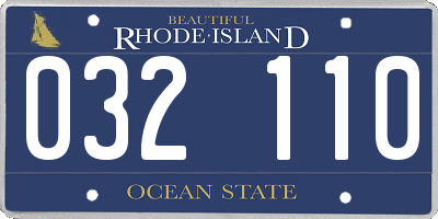 RI license plate 032110