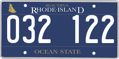 RI license plate 032122