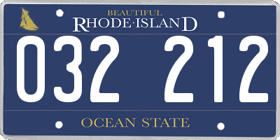 RI license plate 032212