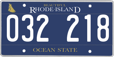 RI license plate 032218
